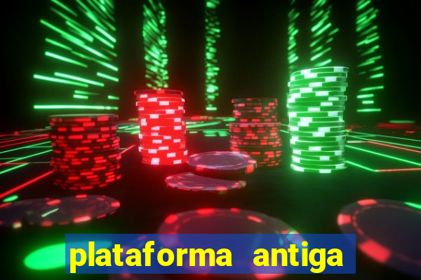 plataforma antiga de jogos